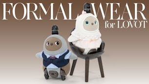 【LOVOT通信バックナンバー】新作フォーマルウェア＆プードルウェア
