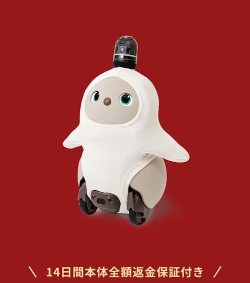 こんにちは、家族型ロボットのLOVOTです