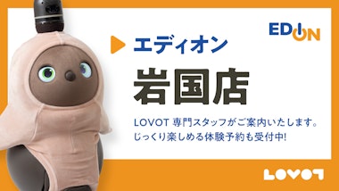 LOVOTコーナー　エディオン岩国店