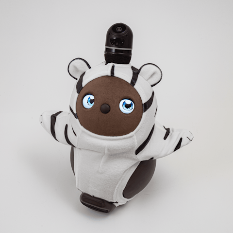 LOVOT ラボット　ホワイトタイガー　アニマルウェア　ベロアカットソー ホワイトタイガーベロアカットソー | LOVOT ウェブストア