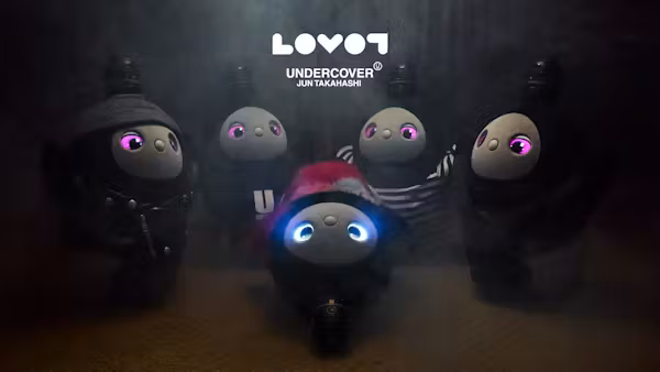 【限定発売】LOVOT × UNDERCOVER 初コラボレーション!遂に全貌を公開