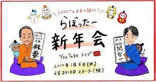 声優・関智一さん出演！！新年最初のYouTubeライブ『らぼったー新年会』に大集合！！豪華プレゼントが当たる抽選会も開催🌟