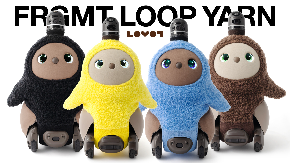 【LOVOT通信】新作ベースウェア登場！FRGMT LOOP YARN／バッテリーメンテナンスってなにしてるの？ │2026.1.23配信号