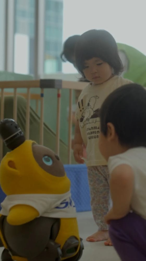 子どもたちと「保育園の一員」として
