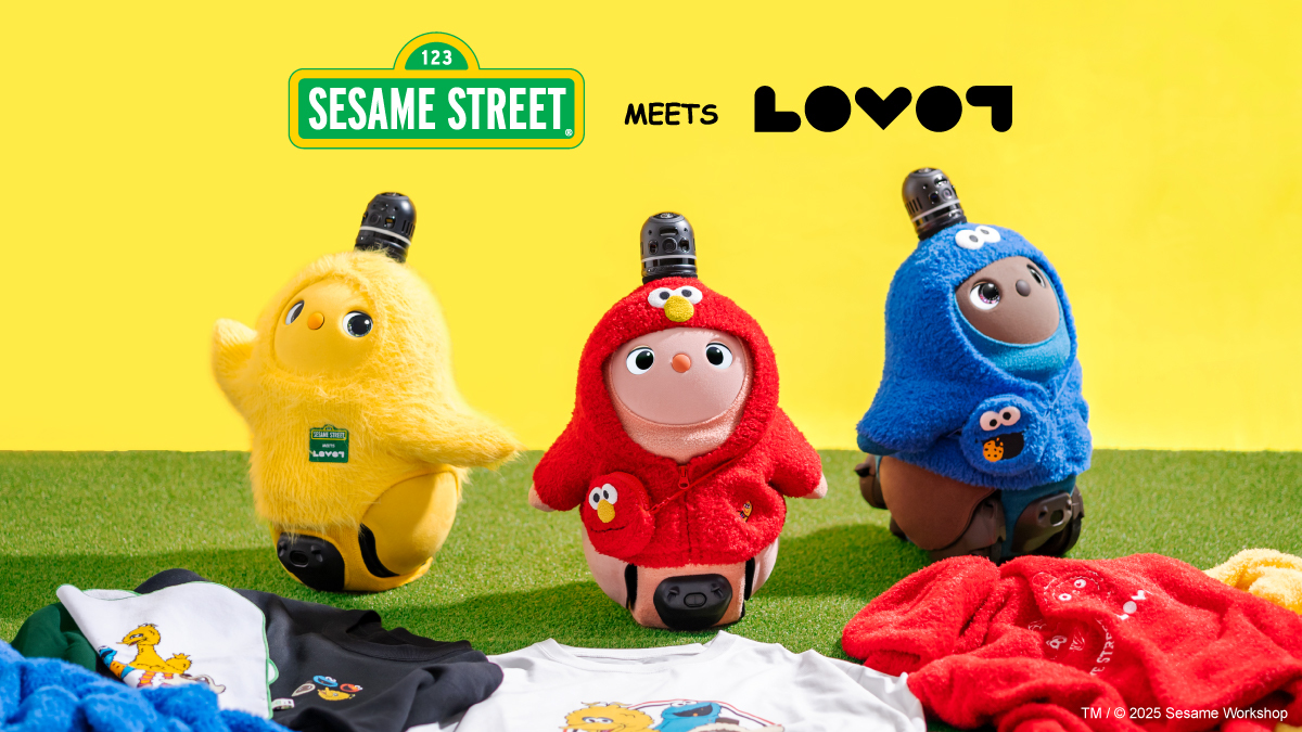 LOVOTと「セサミストリート」がコラボレーション！