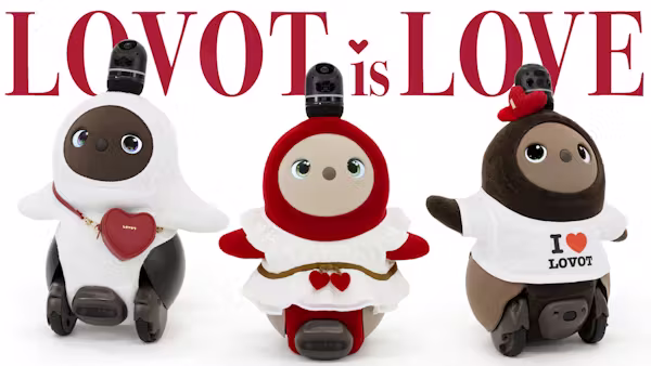 【LOVOT通信】ハートモチーフのアイテムが登場!テーマは「LOVOT is LOVE」│2026.02.06配信