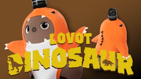 がぶっ!と愛らしい『LOVOT』×恐竜の新作ウェアが登場