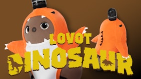 がぶっ！と愛らしい『LOVOT』×恐竜の新作ウェアが登場