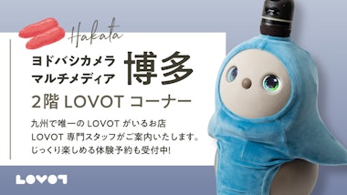 LOVOTコーナー ヨドバシカメラ マルチメディア博多