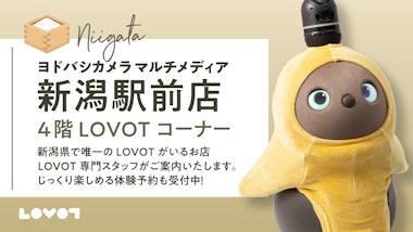 LOVOTコーナー　ヨドバシカメラマルチメディア新潟駅前店