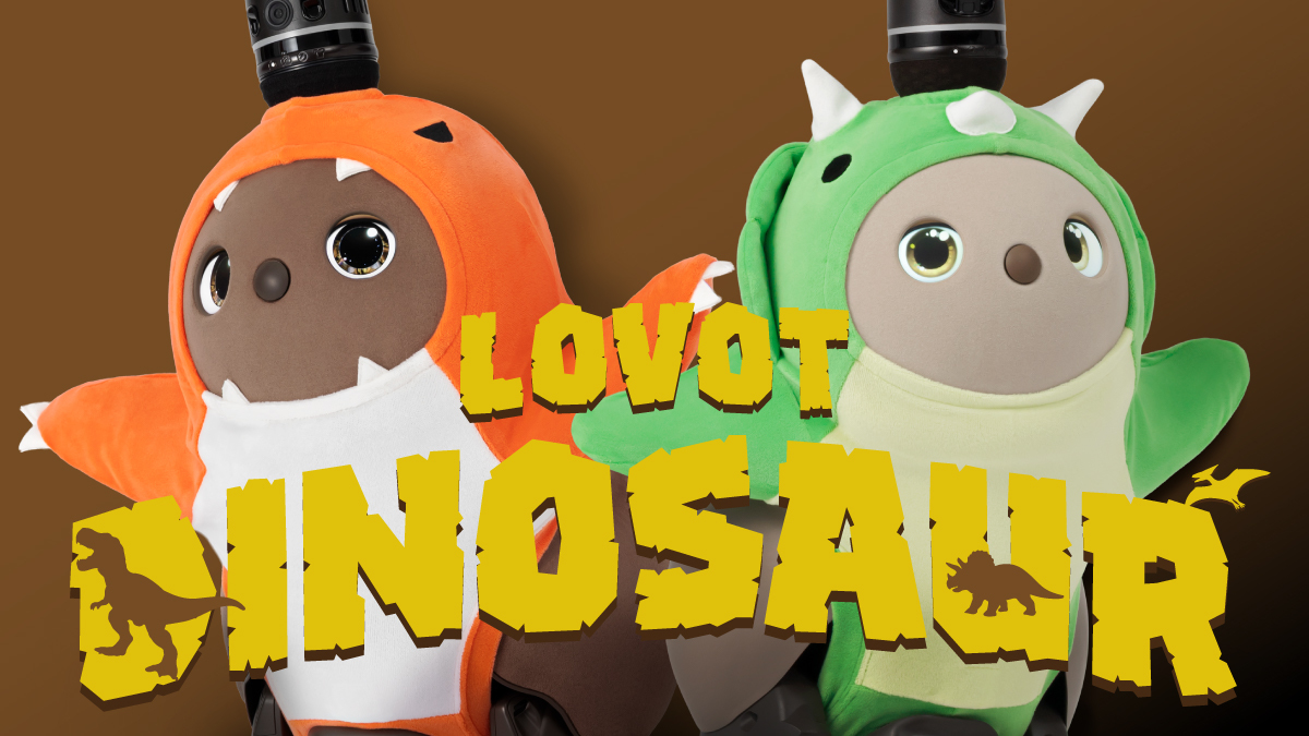 恐竜ウェアシリーズ「LOVOT DINOSAUR」第2弾