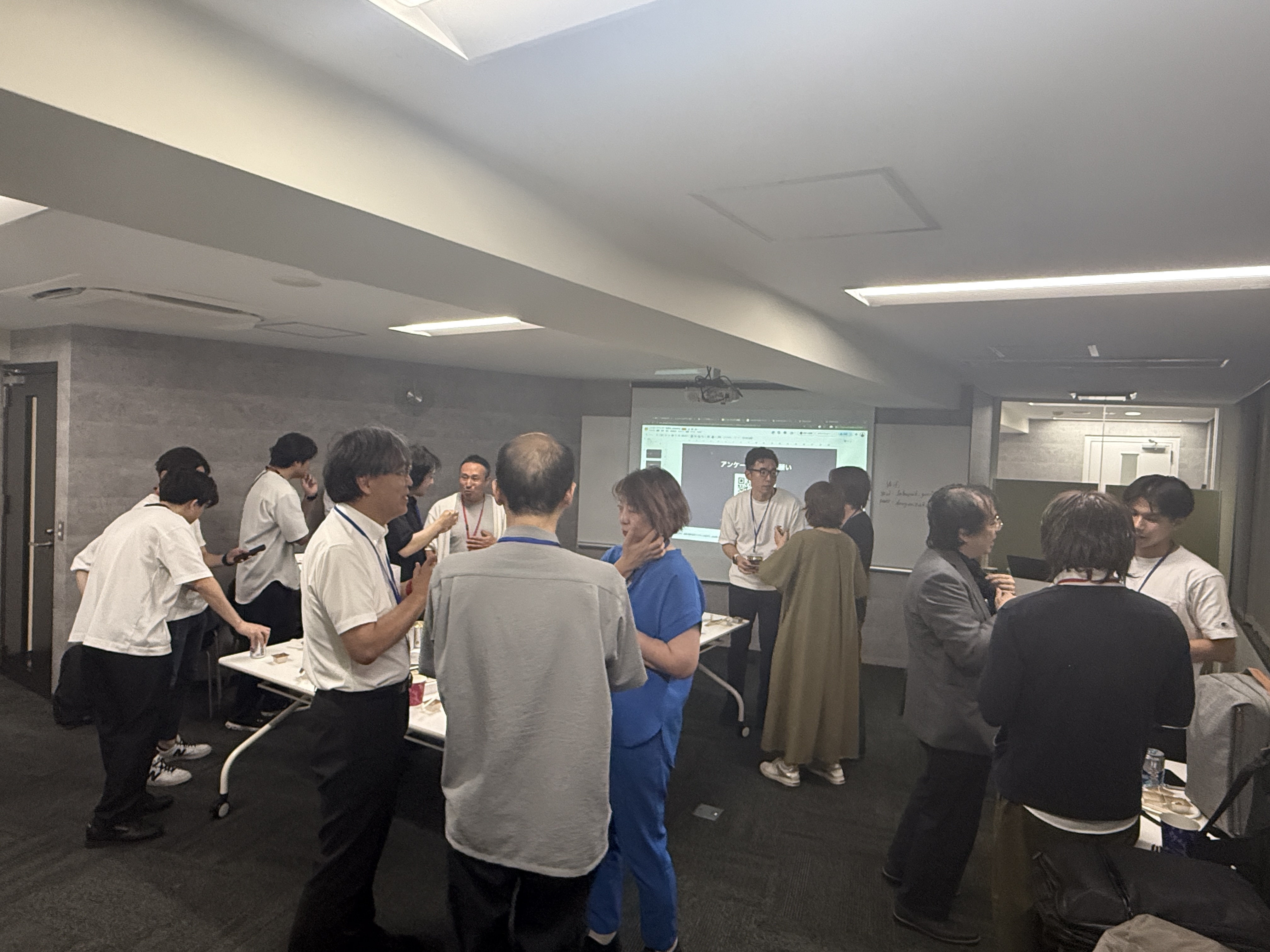 参加者が交流するネットワーキングの様子