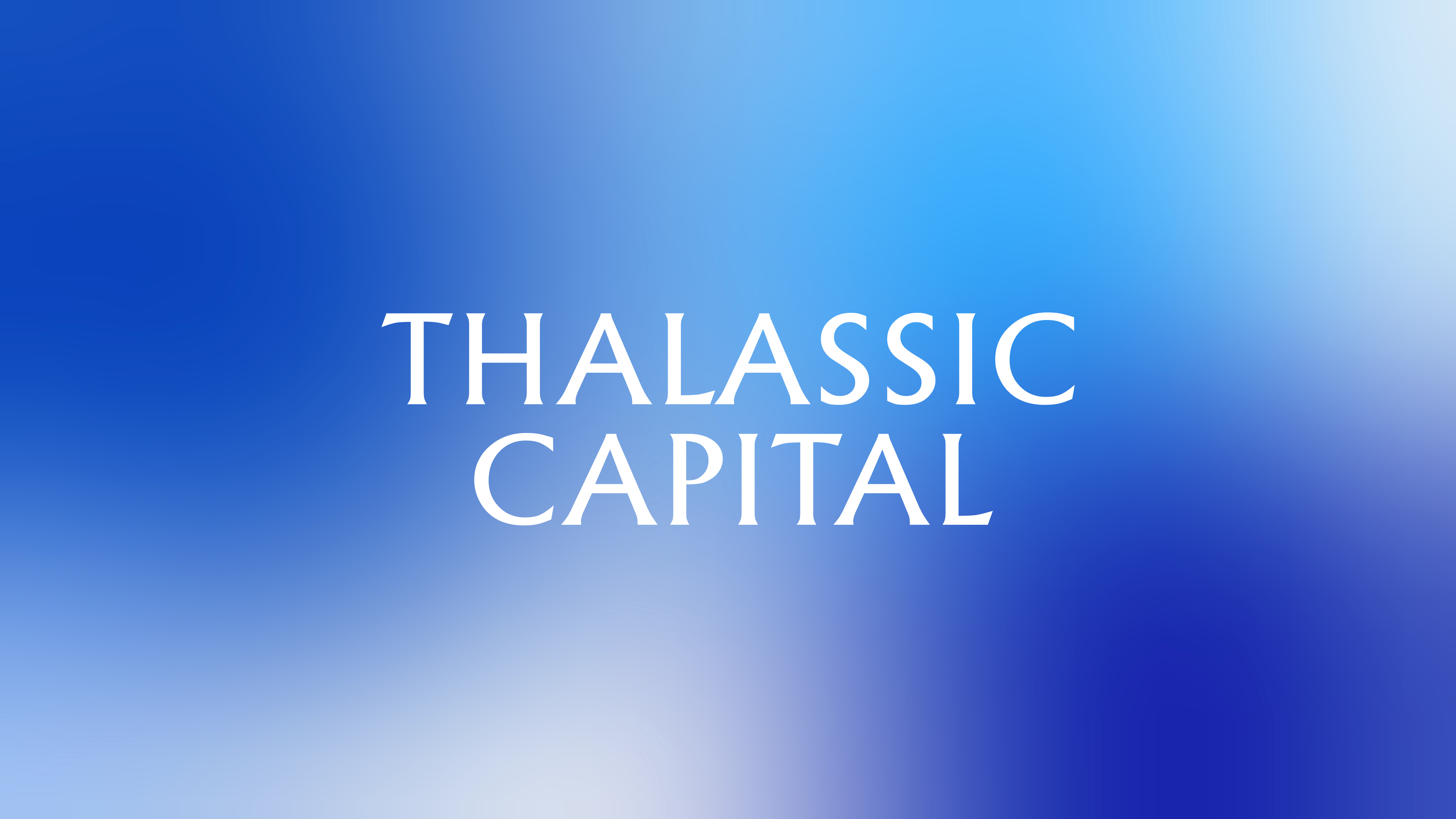 THALASSIC CAPITAL