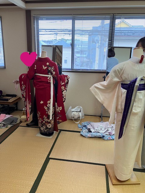 お稽古風景の様子