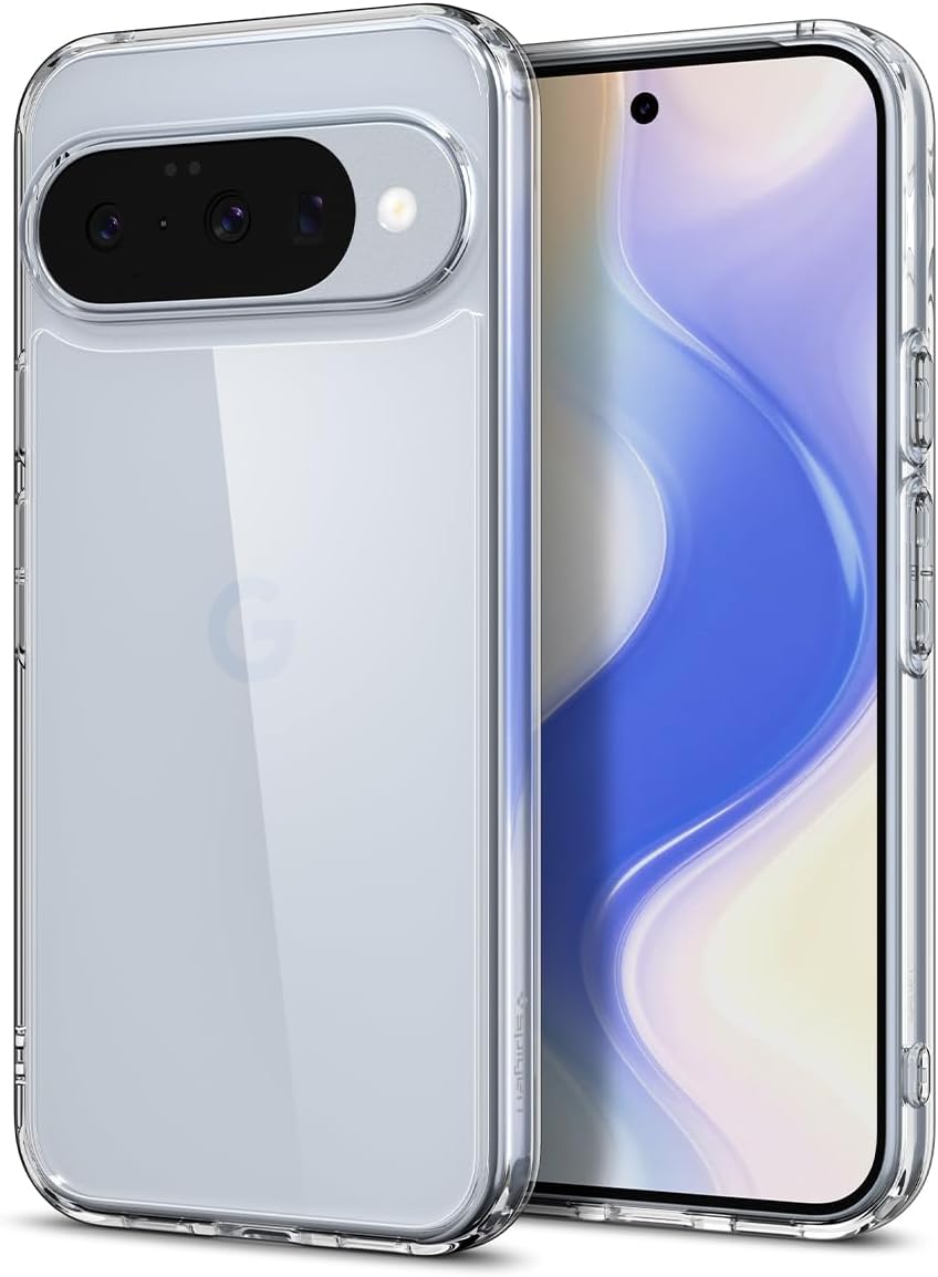 Spigen Pixel 10 / 10 Pro ケース クリア 透明 耐衝撃 二重構造 米軍MIL規格 ウルトラ・ハイブリッド ACS09715 (クリスタル・クリア)
