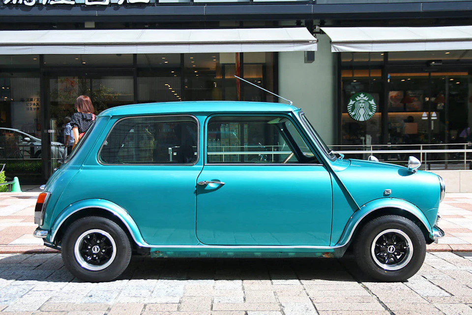 ヨーロッパ仕様のローバーミニ