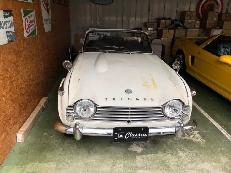 トライアンフTR4Aが入庫しました。 | ローバーミニを楽しむ：Classca