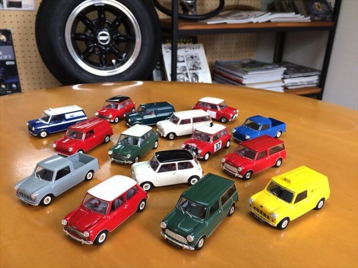 クラシックミニのミニカーを集めよう！精巧にできたミニのミニカーを