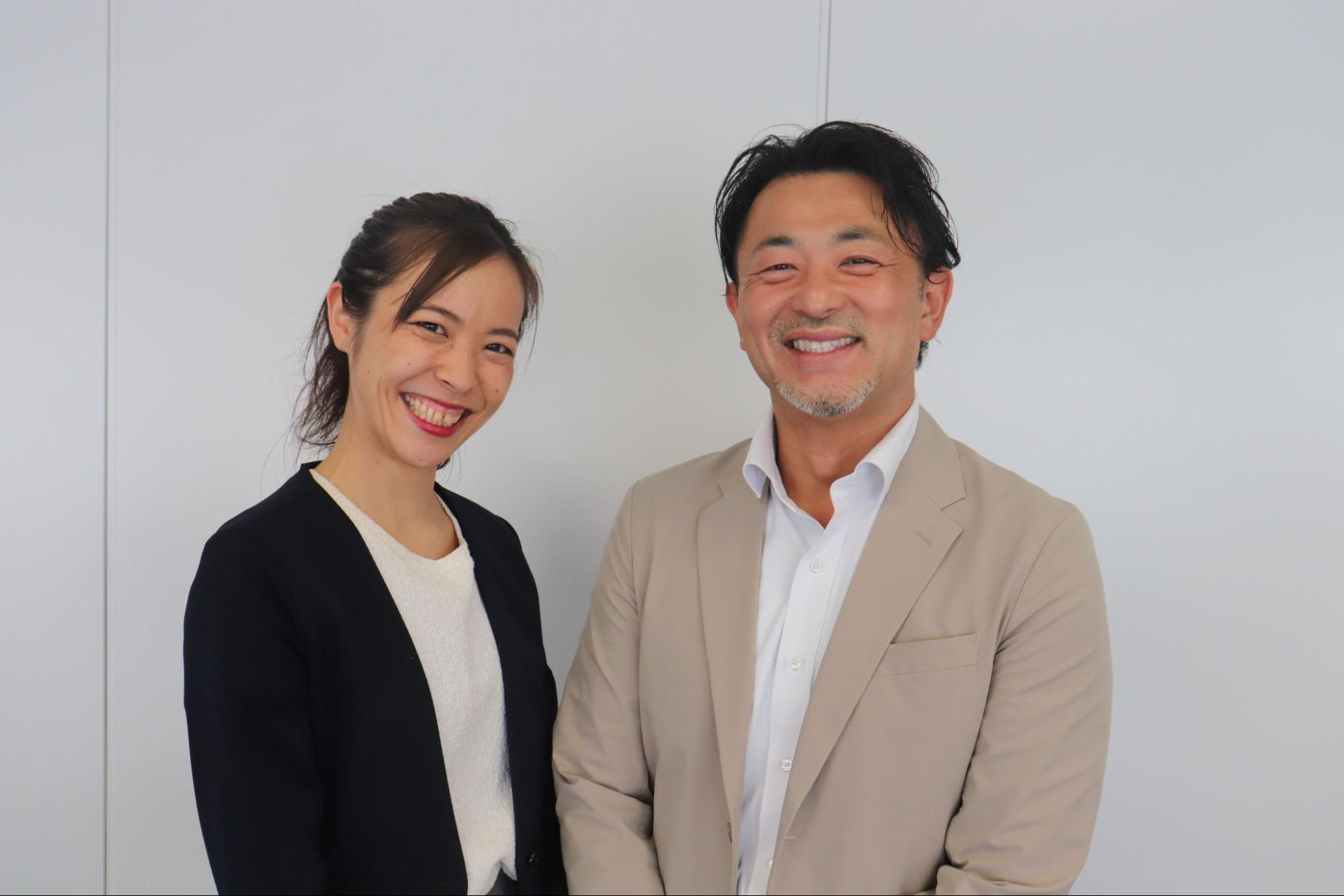 町野様（右）と滝浪様（左）