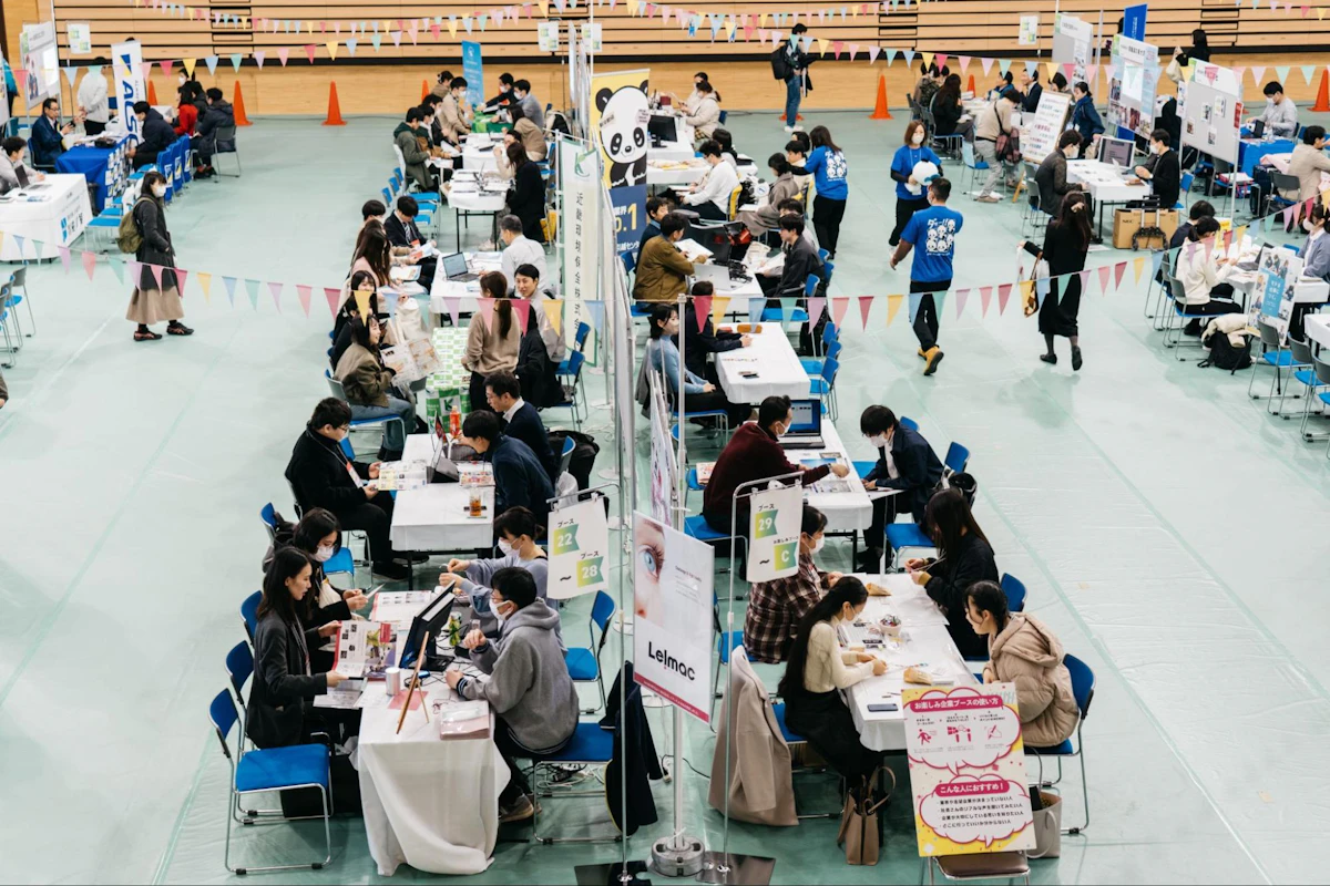 WORKしが博の様子