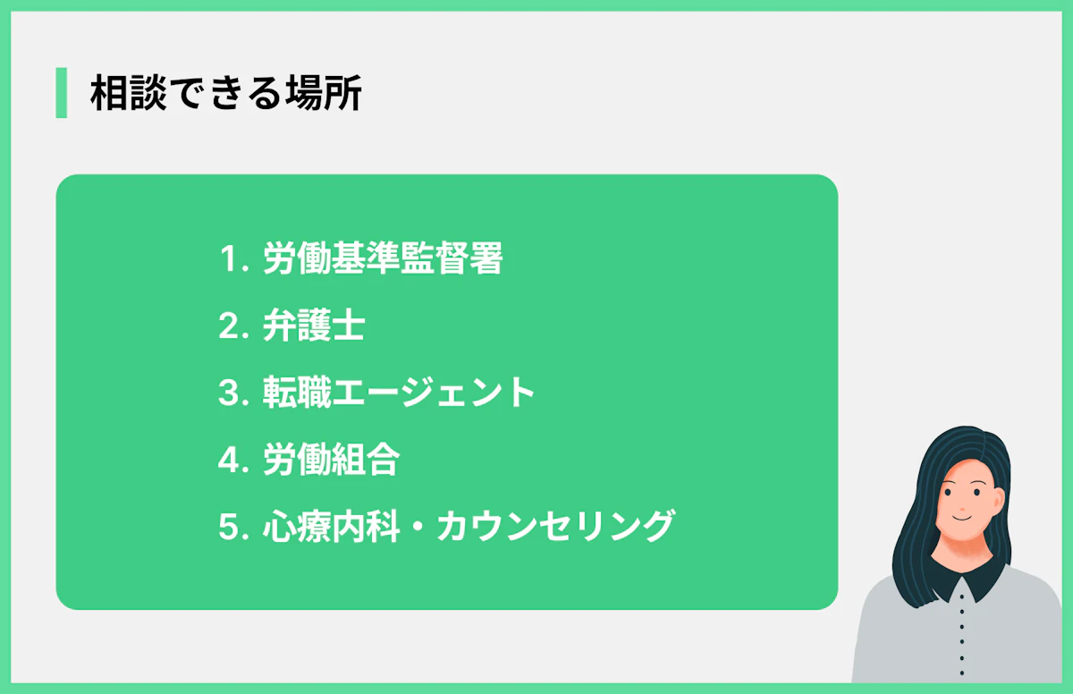 相談できる場所