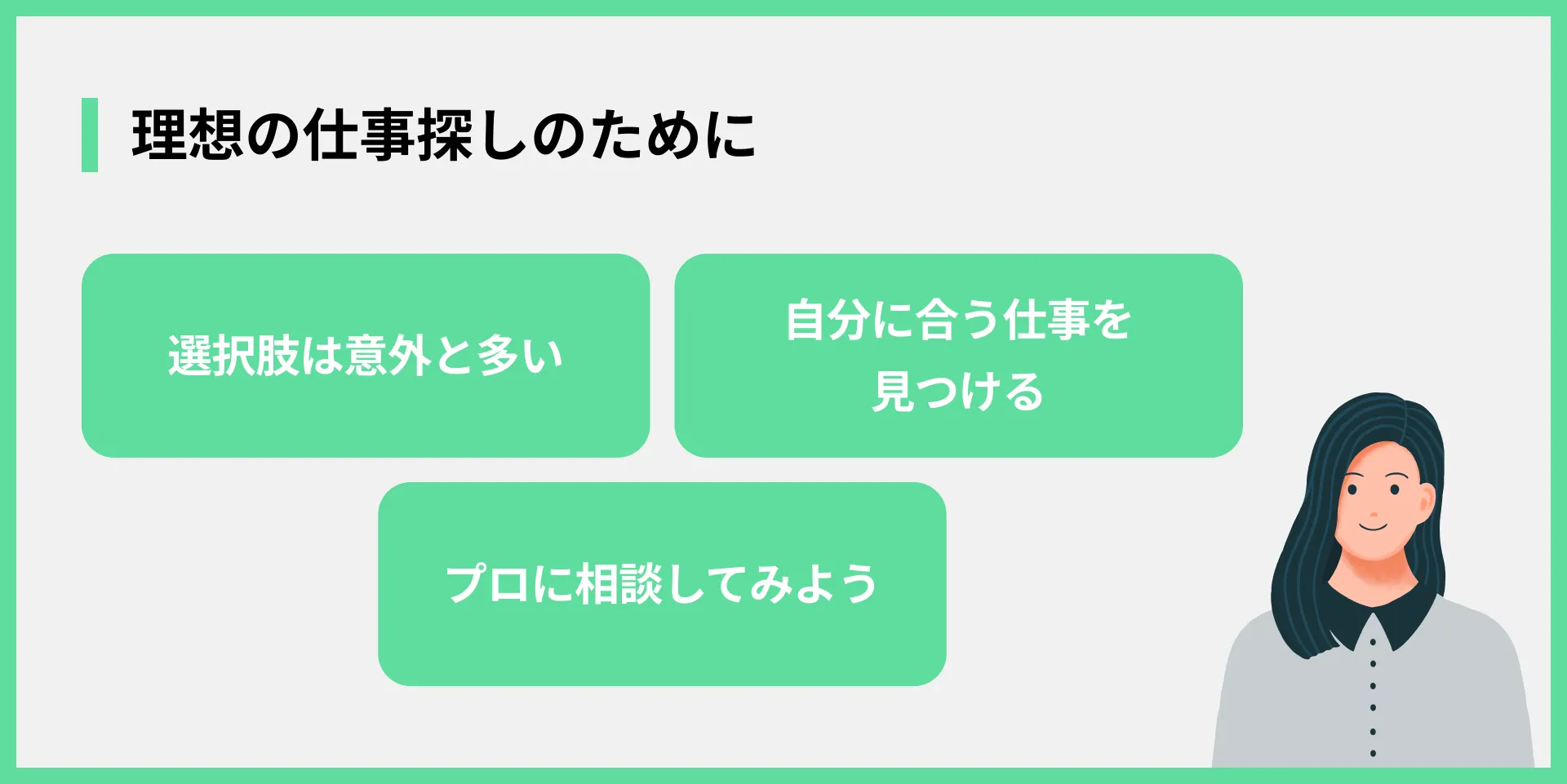 理想の仕事探しのために