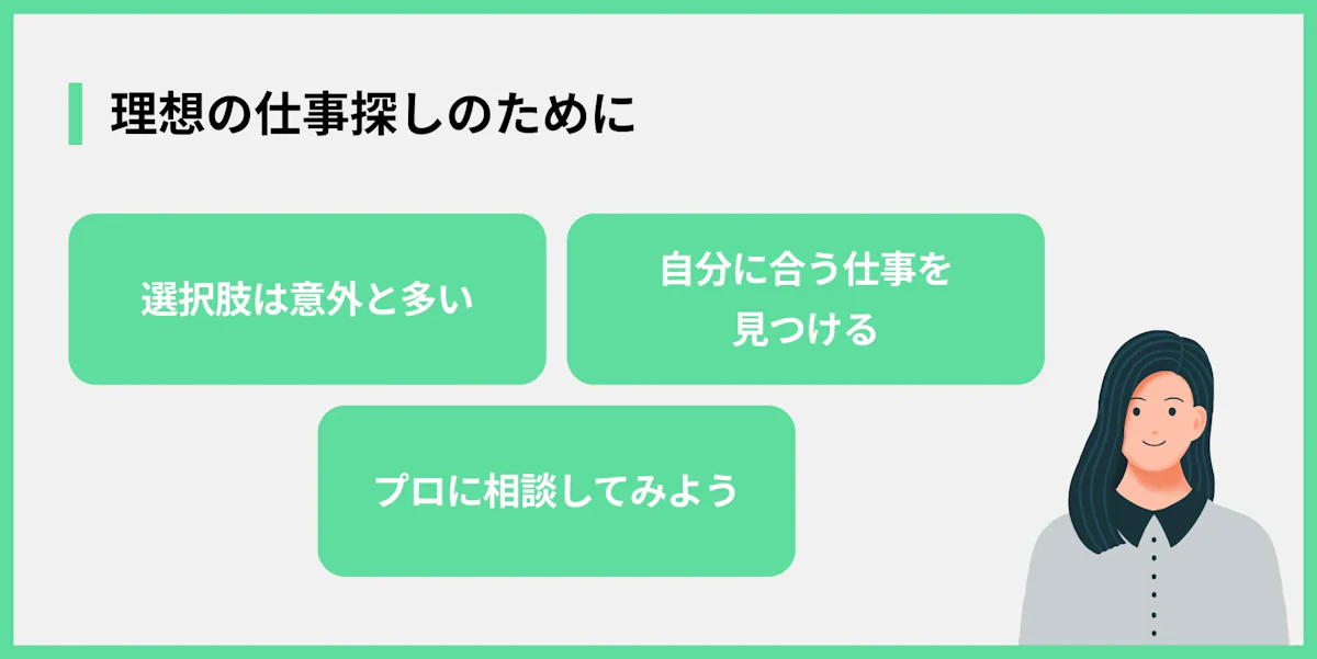 理想の仕事探しのために