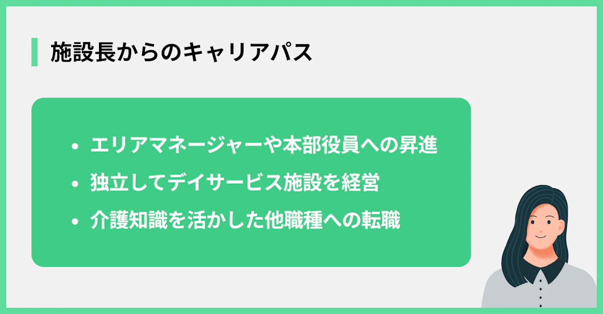施設長からのキャリアパス