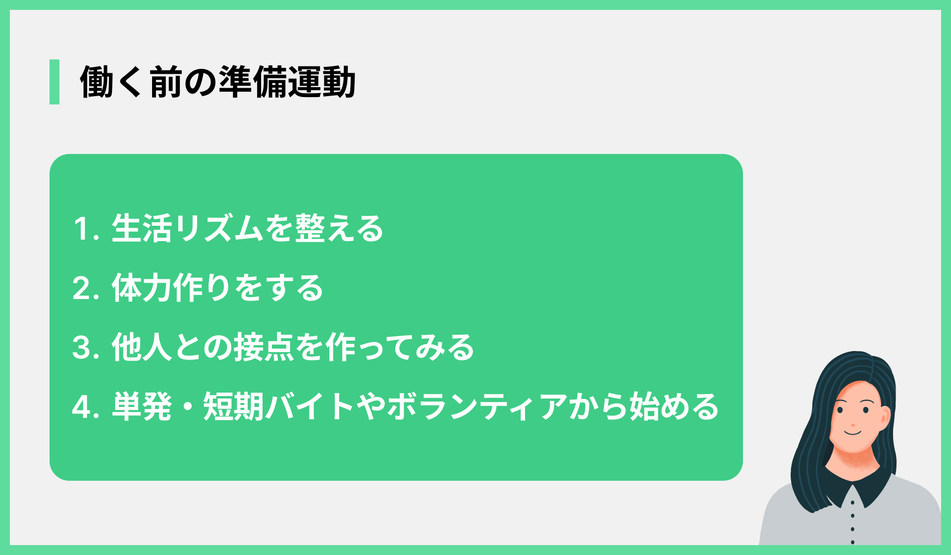 フリーター継続期間と正社員になれた割合