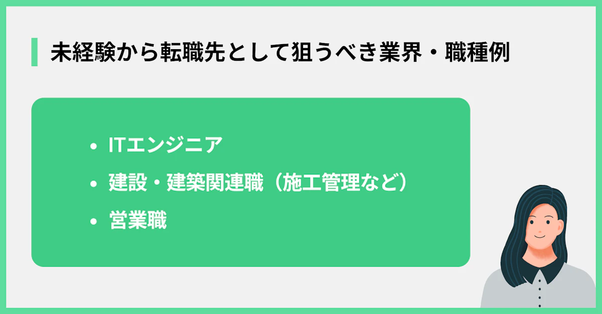 未経験から給料が上がる転職先として狙うべき業界・職種例