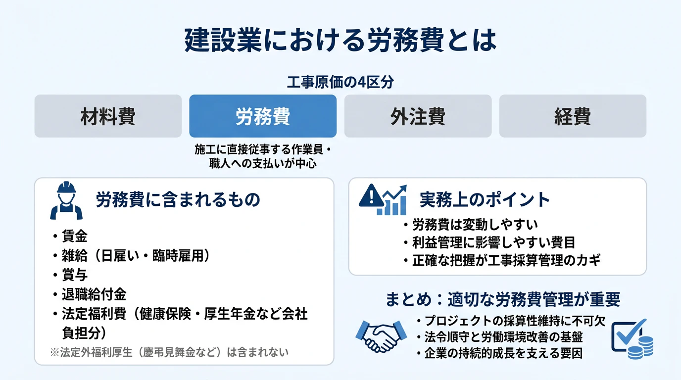 建設業の労務費とは