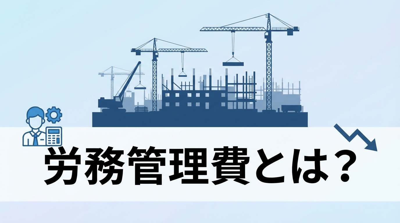 労務管理費とは？労務費・人件費・現場管理費との違いや内訳・計算方法を解説