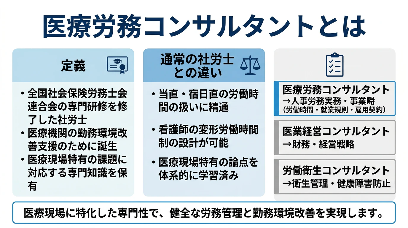 医療労務コンサルタントとは