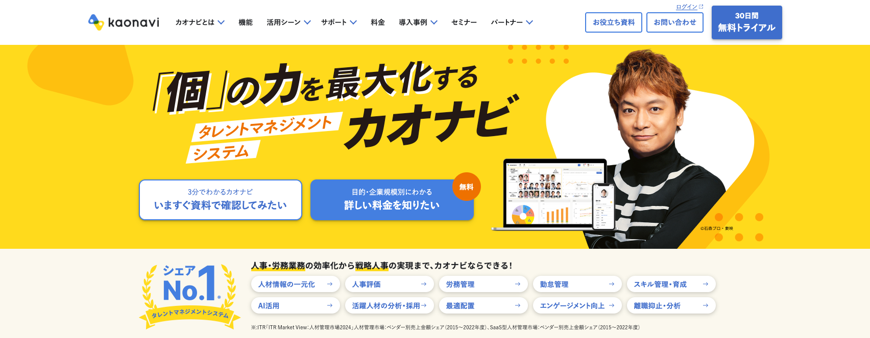 カオナビ