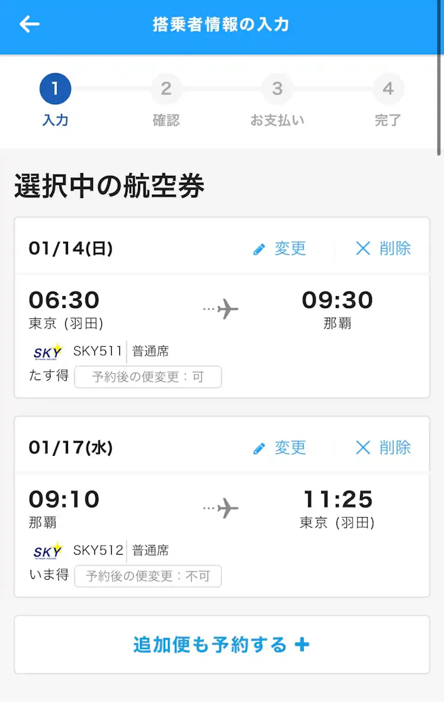 スカイチケット