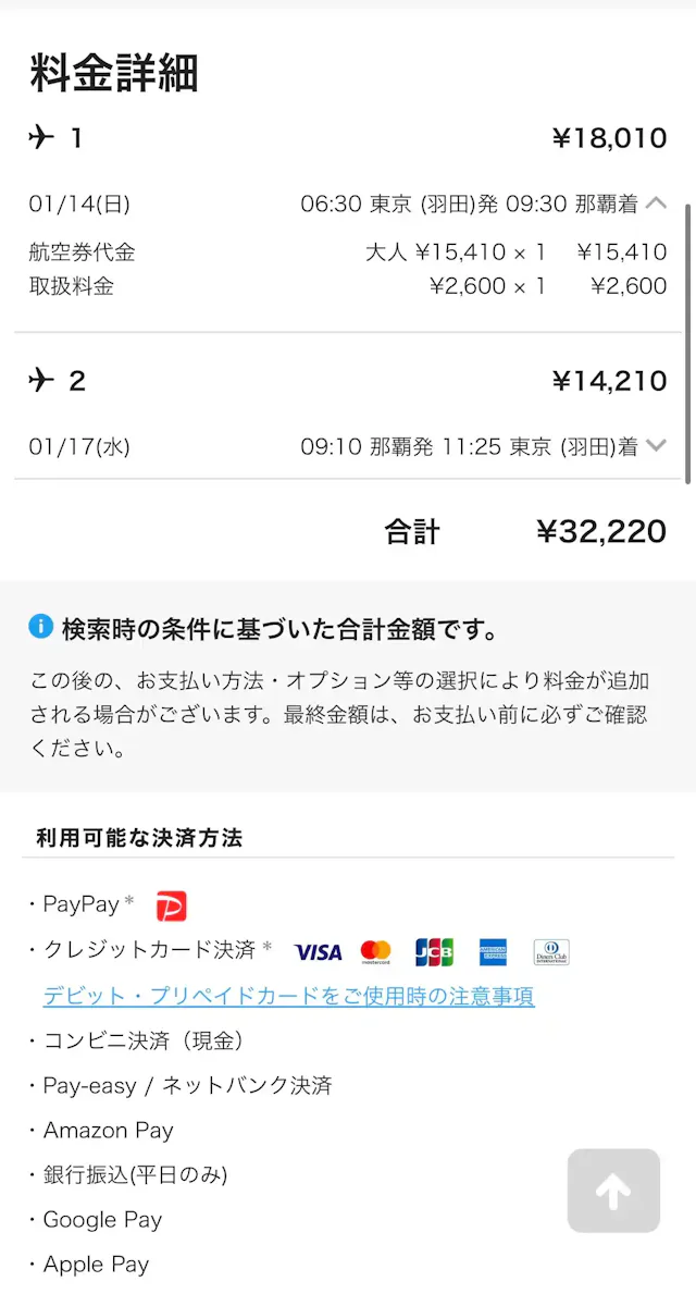 スカイチケット