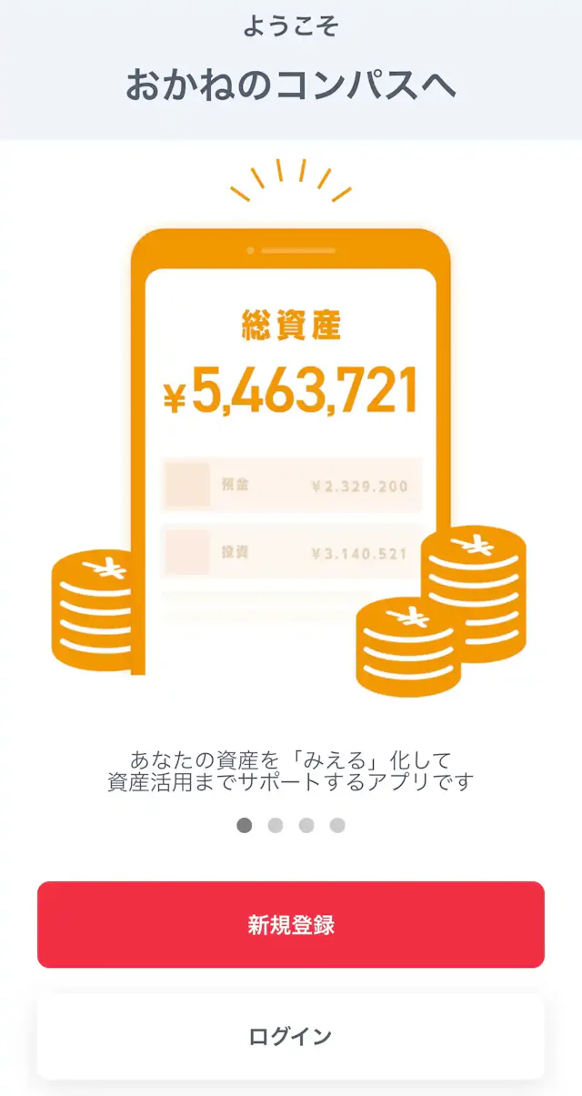 おかねのコンパス