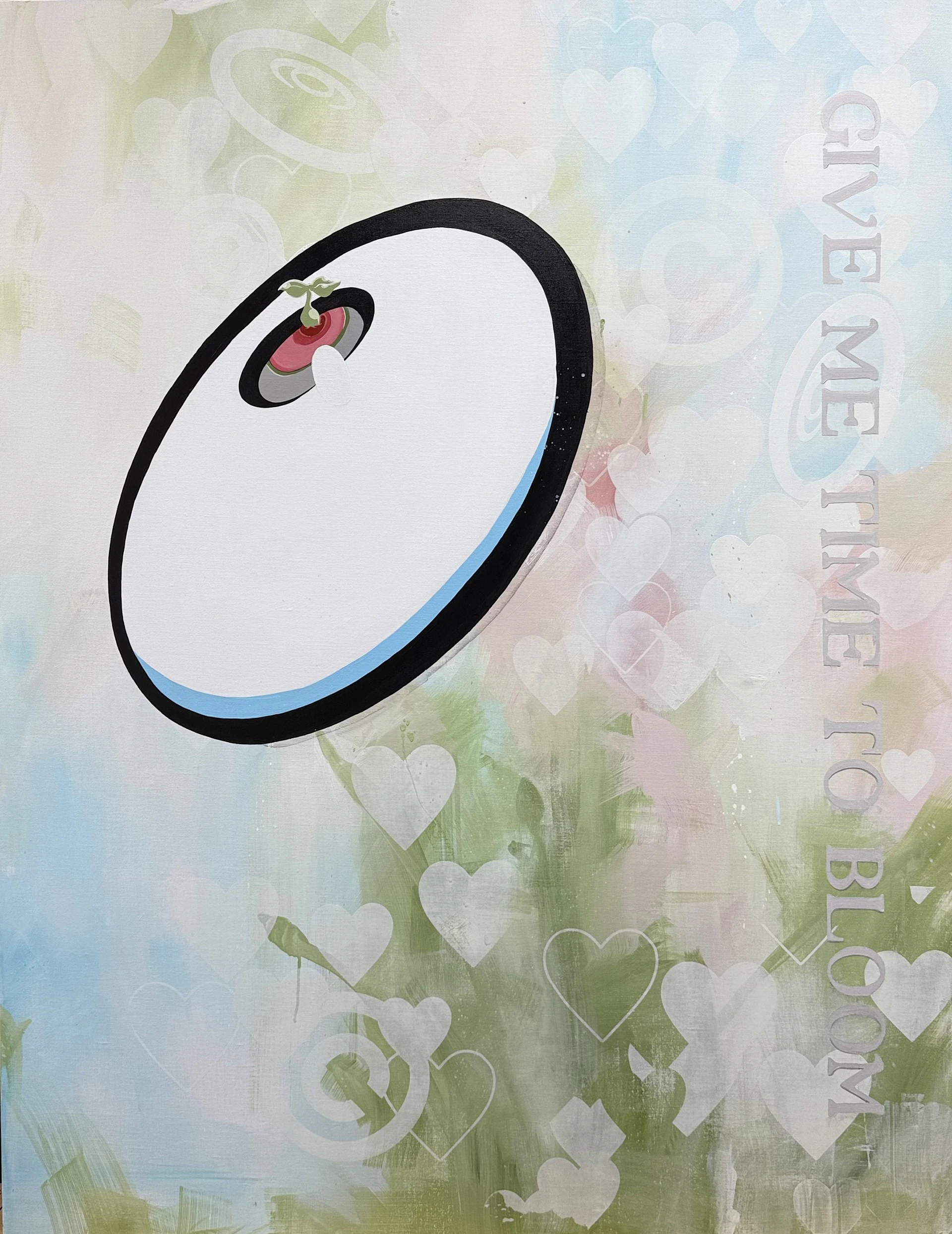 新作個展 " GIVE ME TIME TO BLOOM" キービジュアル作品