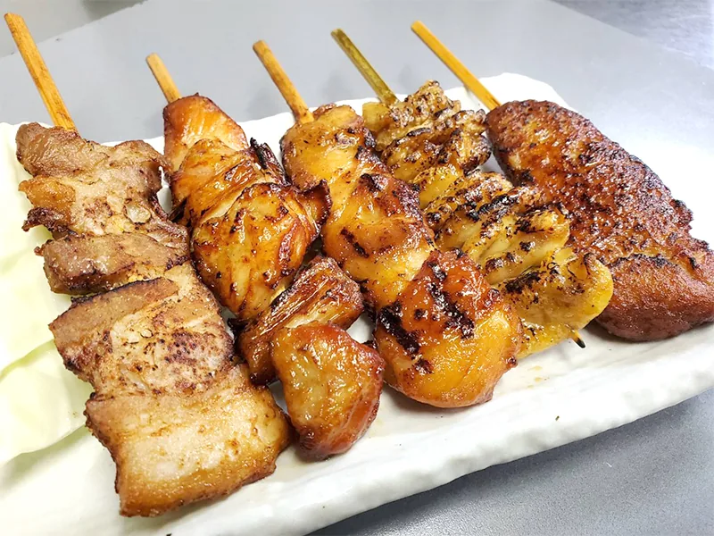 焼鳥・5種盛り合わせ