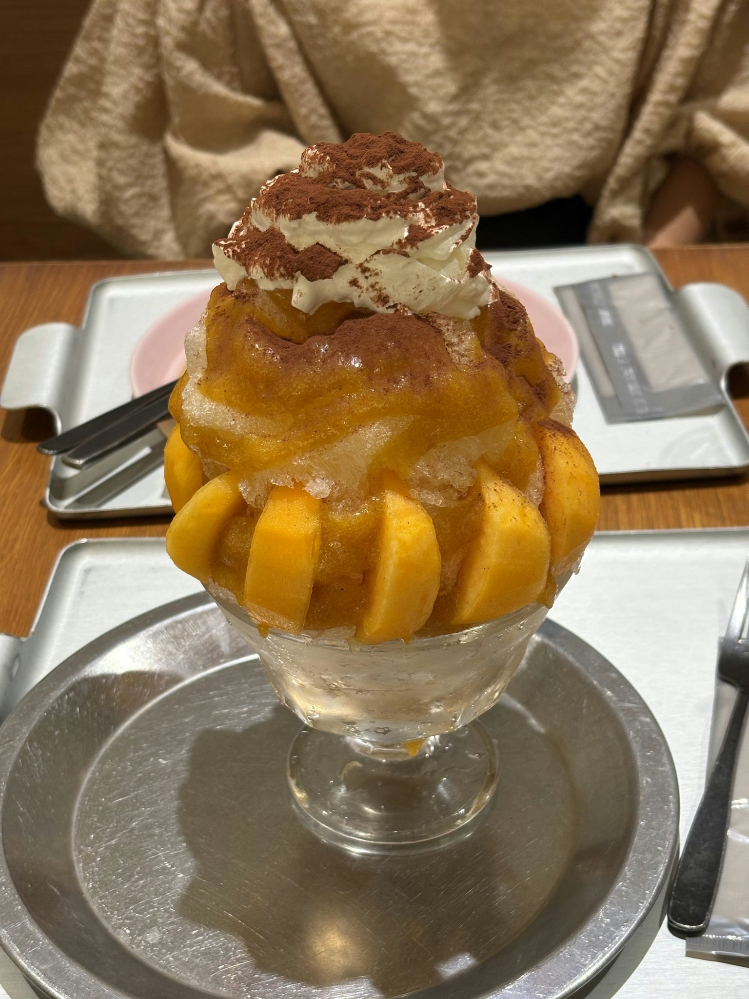 堀内果実園のマンゴーかき氷