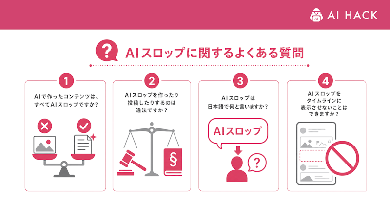 AIスロップに関するよくある質問