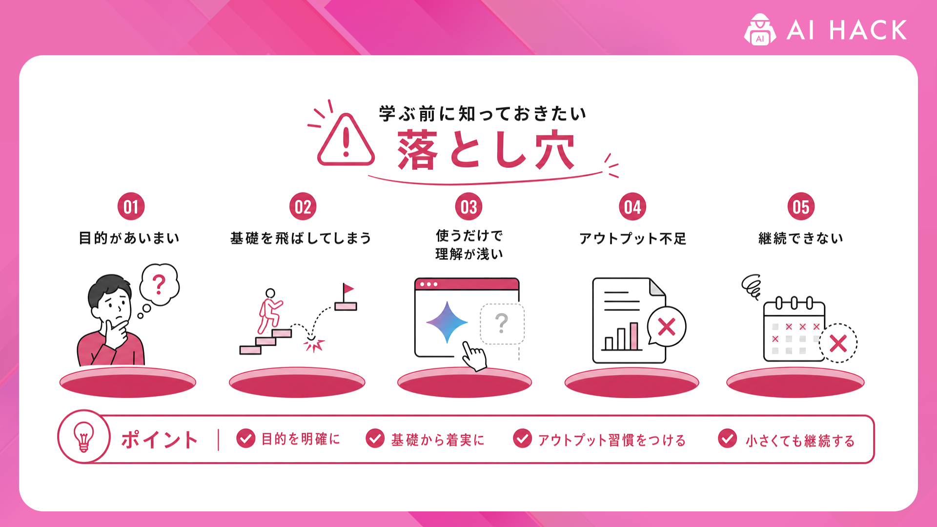 Gemini｜学ぶ前に知っておきたい落とし穴