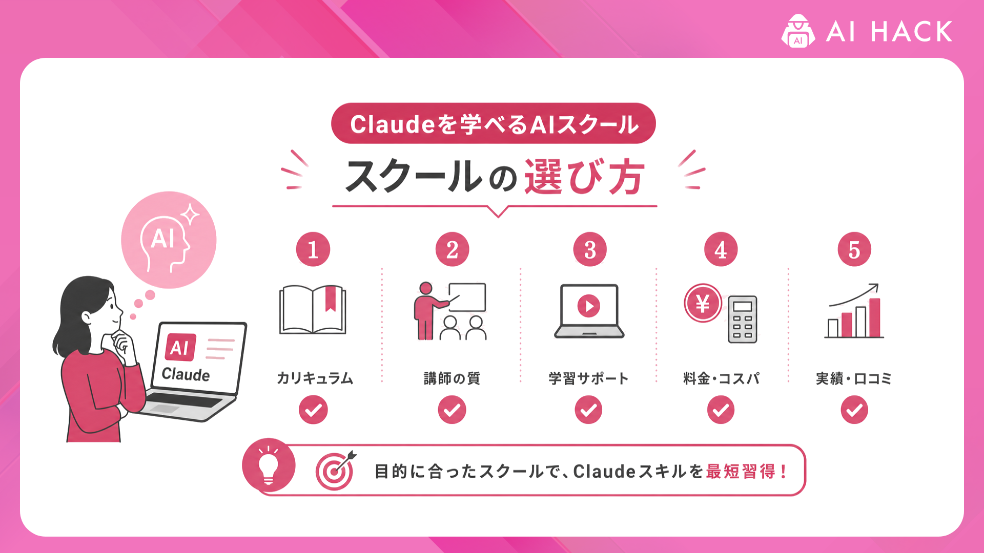 Claude｜Claudeを学べるスクールの選び方