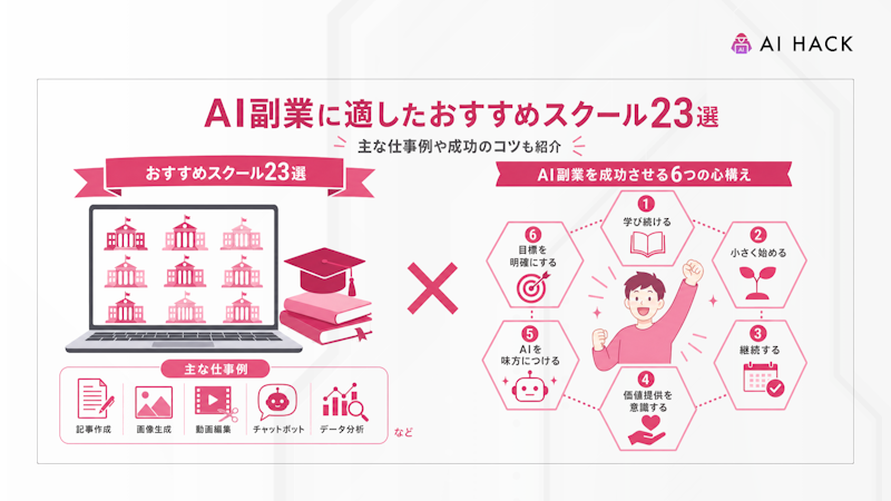 AI副業を成功させる6つの心構え