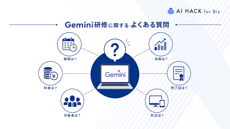 Gemini研修に関するよくある質問
