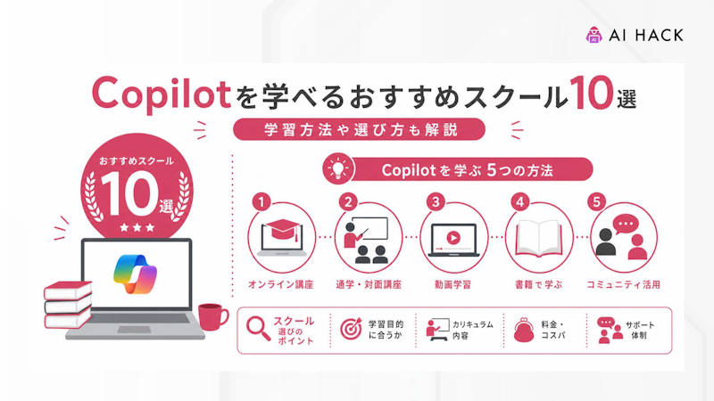 Copilotを学ぶ5つの方法