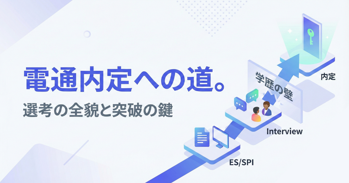 【電通内定への道】選考フロー・学歴フィルター・最終面接突破のための準備とは
