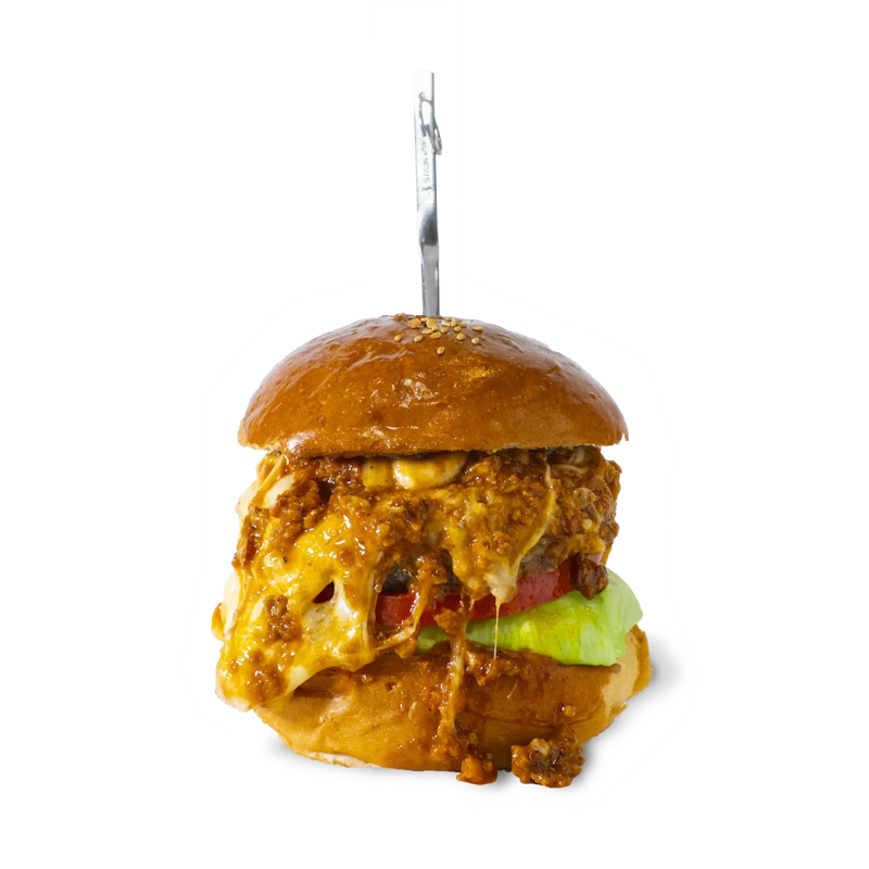 チリミートチーズバーガー