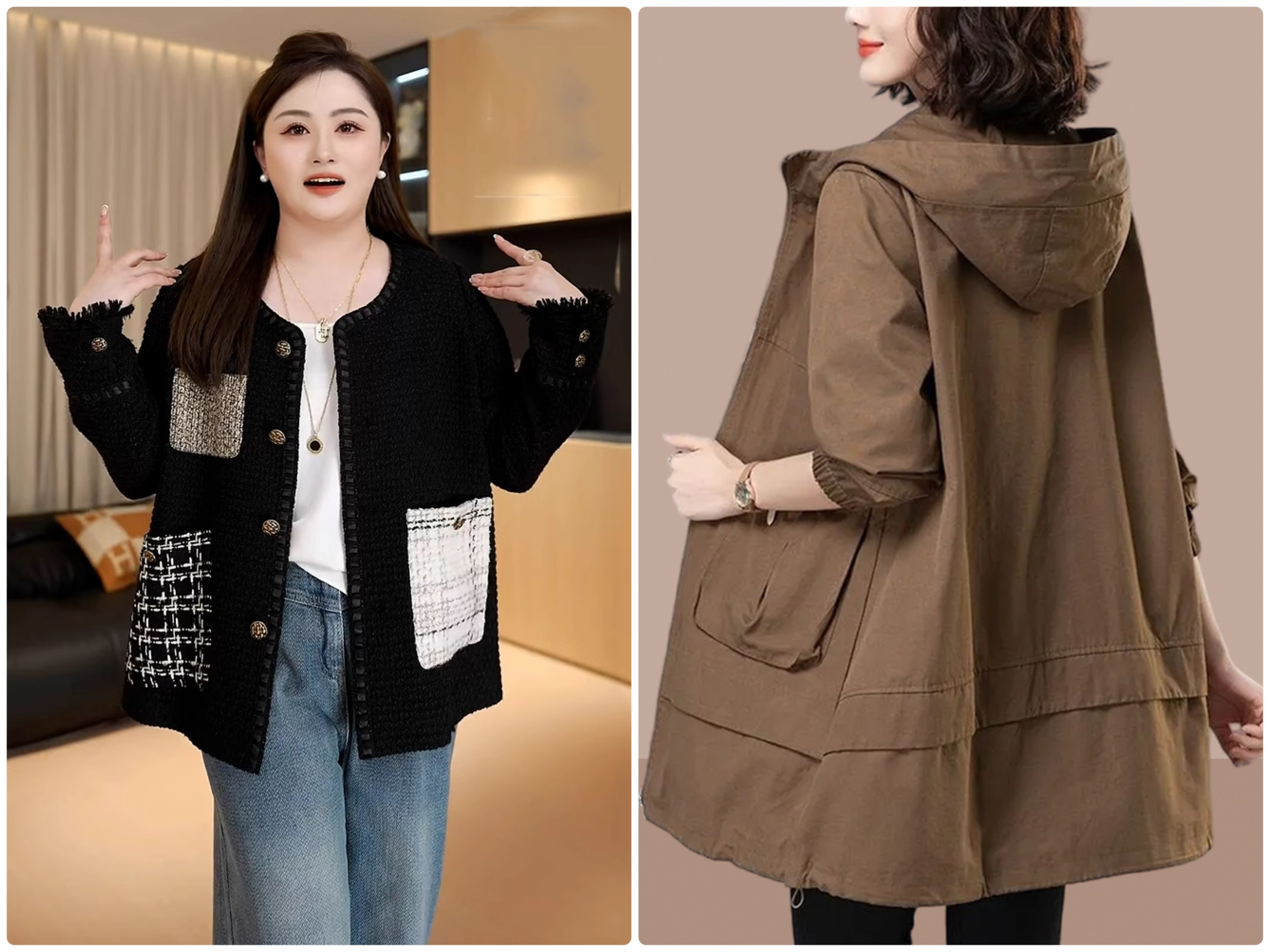 大きめサイズアウター