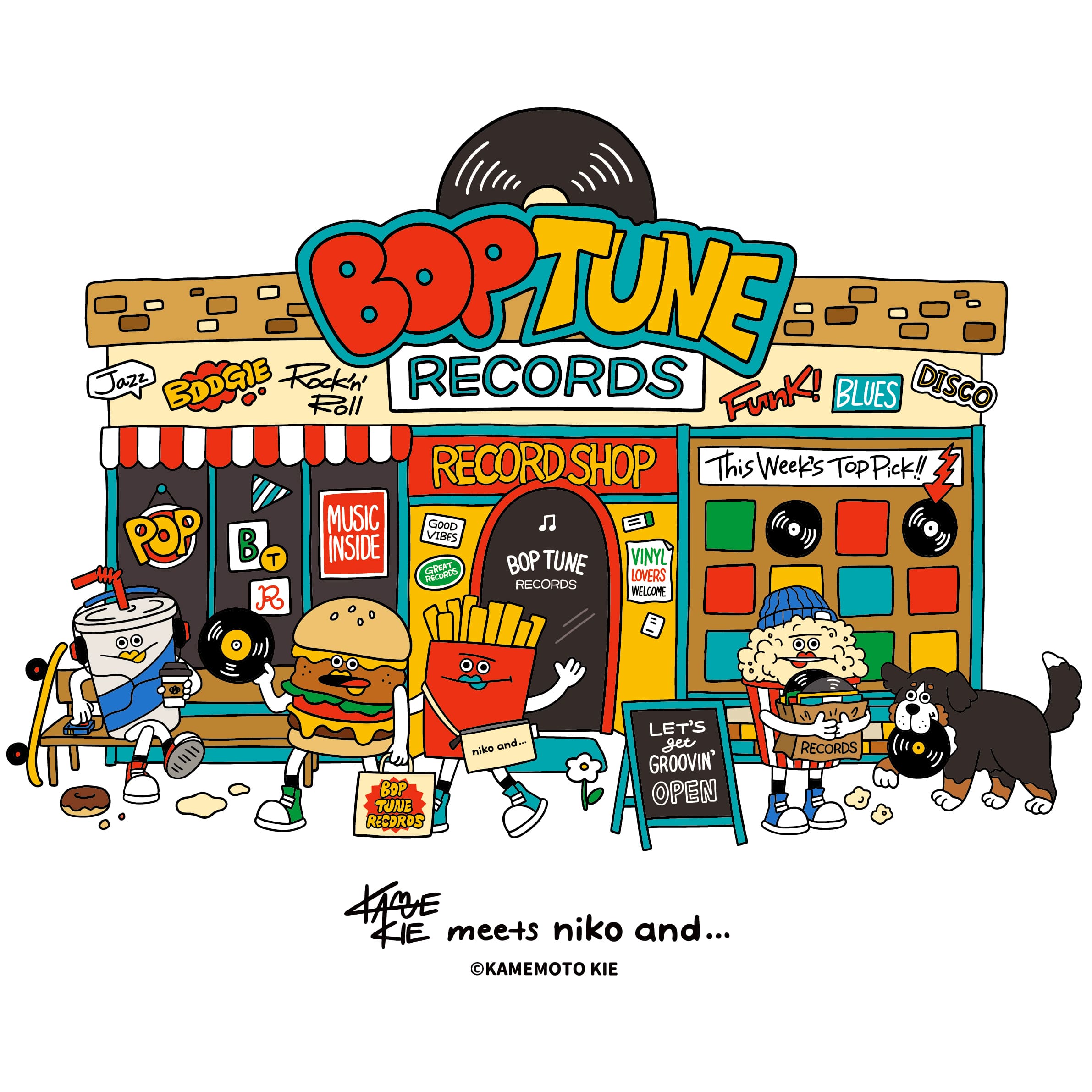 アート・デザイン・音楽 ACCATONE PRESENTE BOP TUNE RECORDS | 制作実績 | 合同会社KAMENOCO